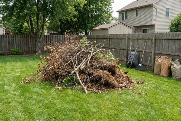 Yard waste and landscaping